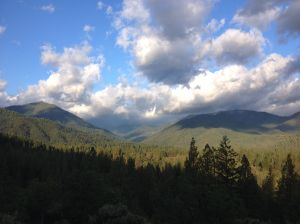 View of Scott Valley from hike 1